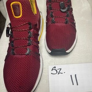 Men's Red Athletic Shoes